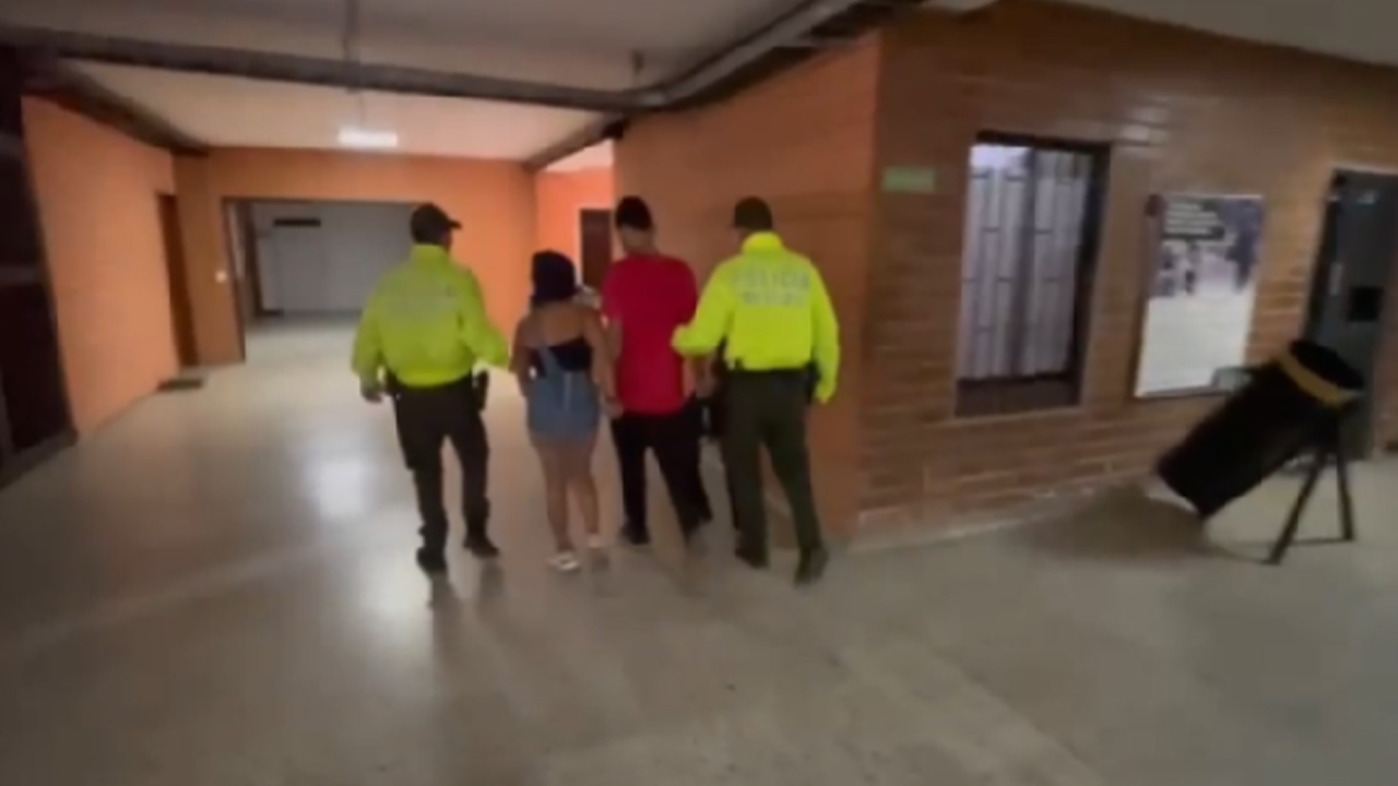 [VIDEO] Capturaron a pareja que instrumentalizaba habitantes de calle para delinquir en Medellín