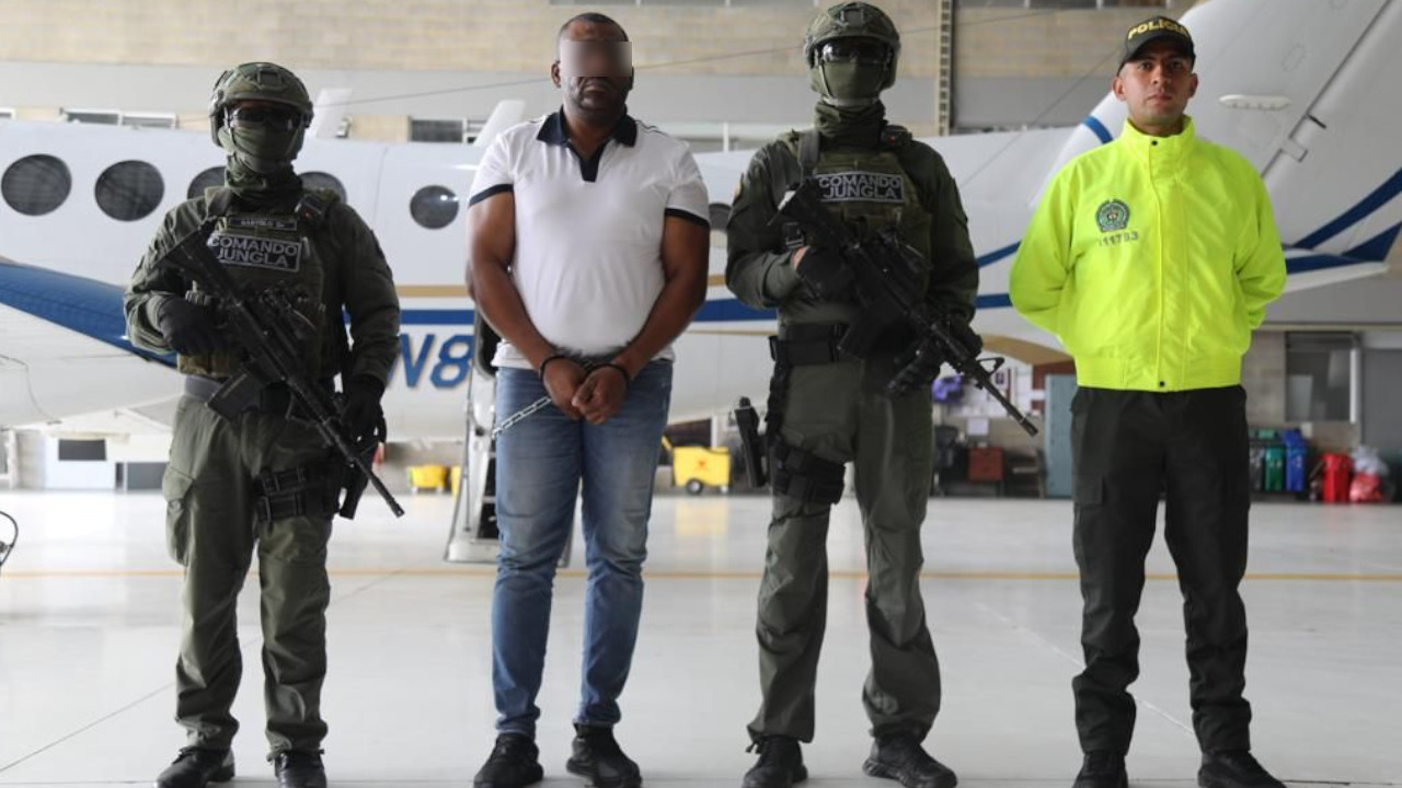 [VIDEO] Capturaron en el Valle del Cauca a alias 'El Papa', presunto narcotraficante