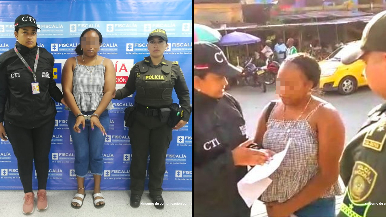 [VIDEO] Mandaron a la cárcel a una mujer investigada por presuntamente estafar a desplazados en el Chocó