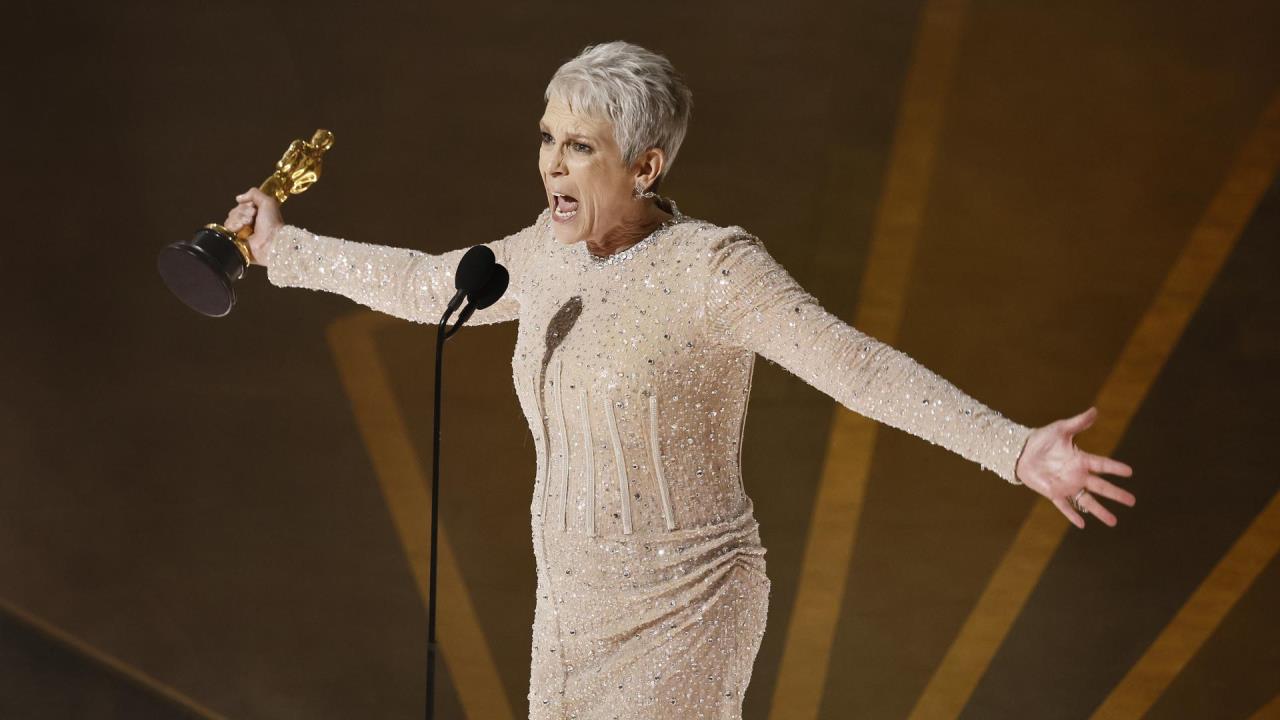 Jamie Lee Curtis, óscar a mejor actriz secundaria por "Everything Everywhere"