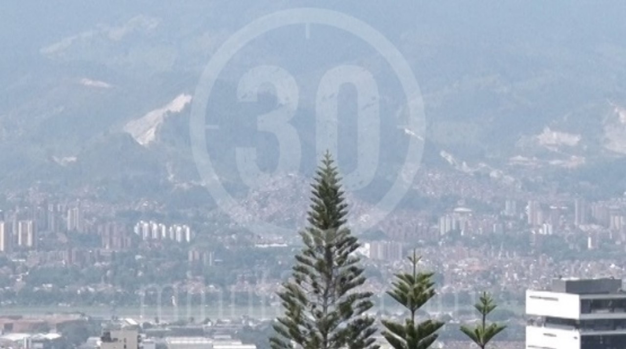 Tres estaciones de calidad del aire del Valle de Aburrá reportan niveles perjudiciales para grupos sensibles