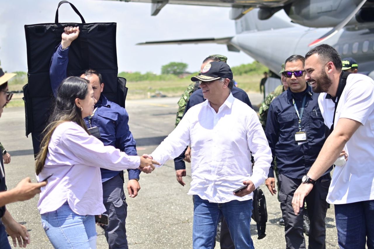 EN FOTOS: Petro adelanta consejo de seguridad en Caucasia 4 petro caucasia03