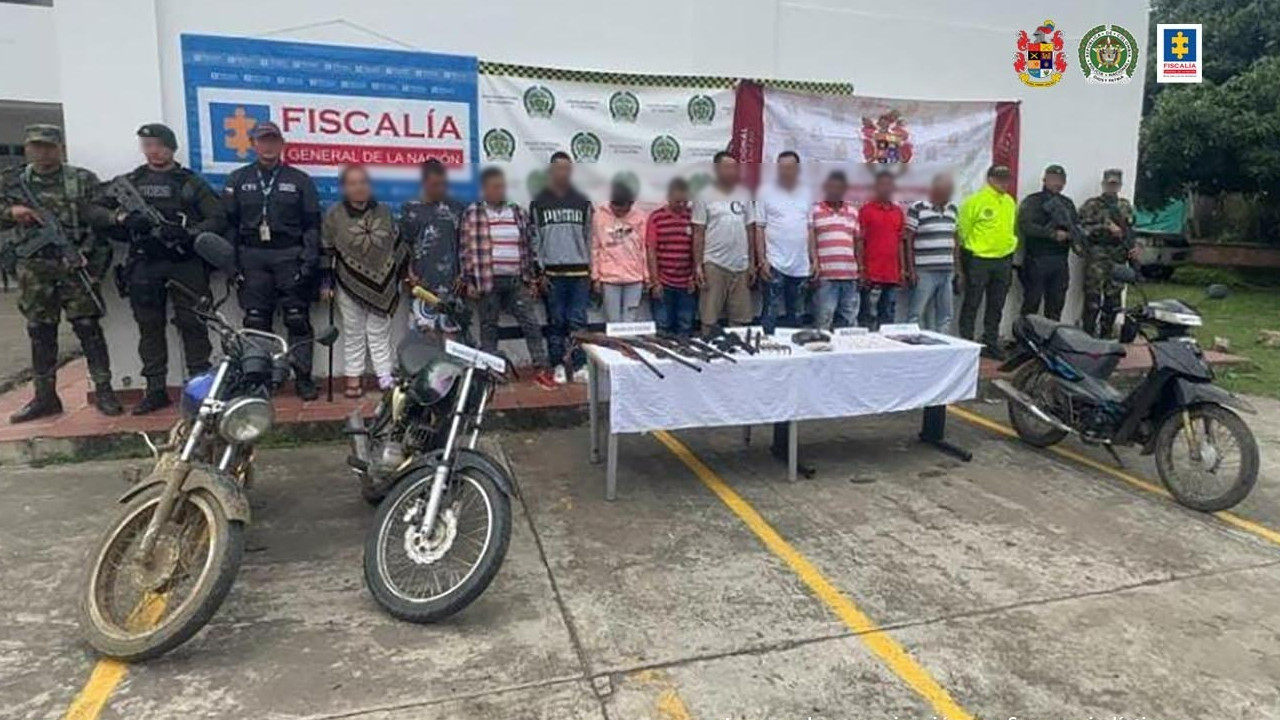 Autoridades desarticularon un grupo que estaría dedicado a matar y traficar estupefacientes en el Valle del Cauca
