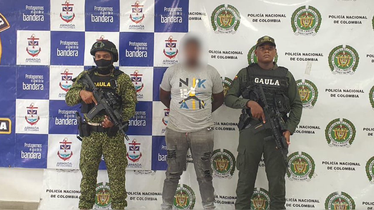 Capturado cuando recibía millonaria extorsión de una empresa transportadora