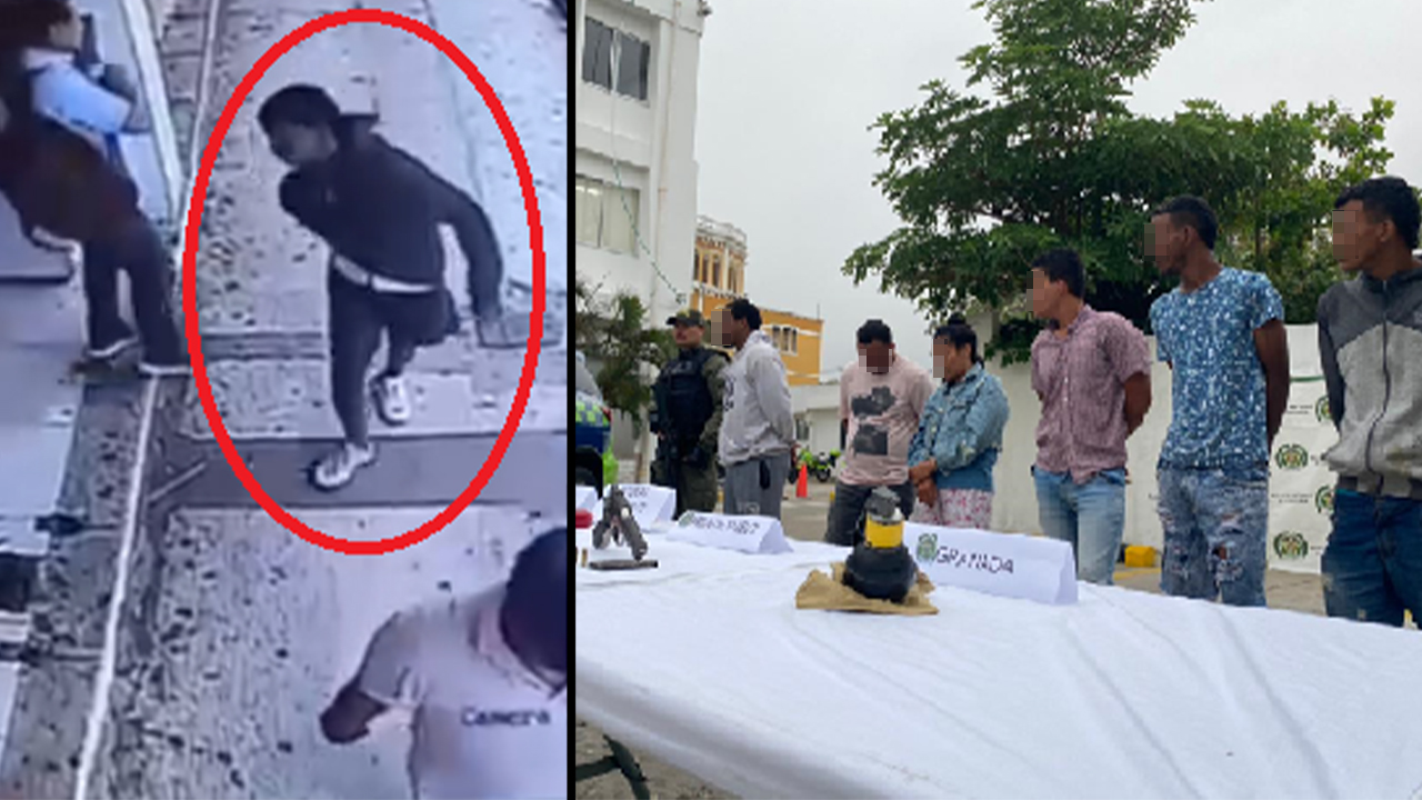 Capturado el hombre que habría lanzado una granada contra una panadería en Barranquilla