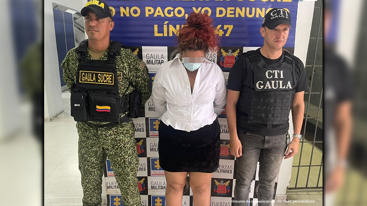 Cárcel para una mujer acusada de cobrar extorsiones realizadas desde la cárcel Picaleña
