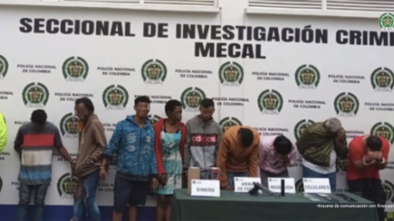 Cayeron Los Chingas banda dedicada a homicidios selectivos, desaparición forzada y otros delitos en Jamundí