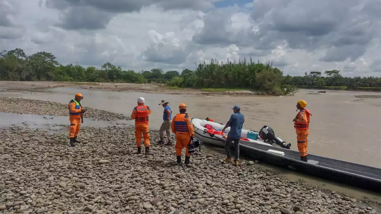Hombre murió ahogado para salvar a sus hijos en una quebrada de Santander