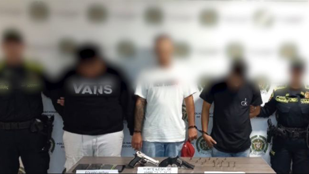 [VIDEO] La Policía capturó a tres hombres que habrían intentado matar a un ciudadano en Medellín