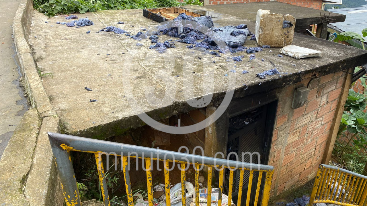 Le quemaron la casa al hombre que habría matado a otro en Manrique