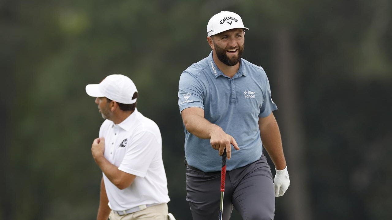 Rahm y McIlroy, por la chaqueta verde de Scheffler