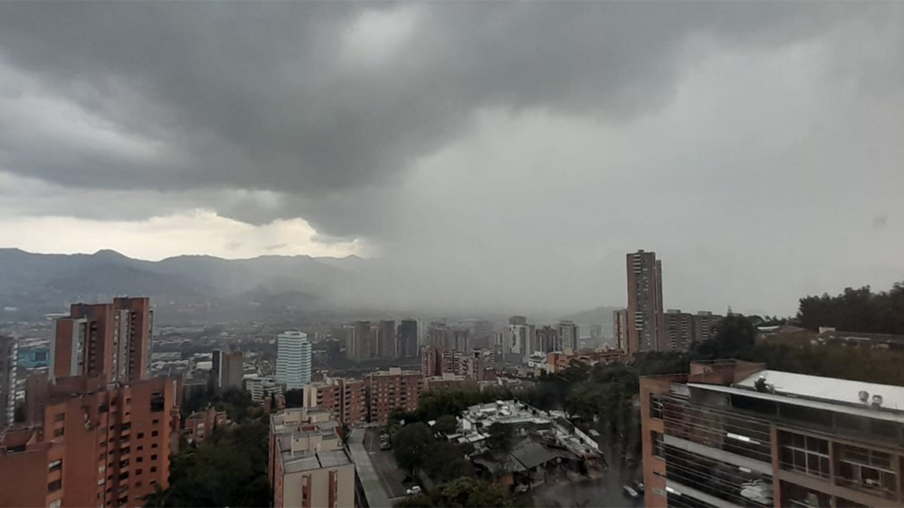 Lluvias de alta intensidad sobre Caldas y La Estrella
