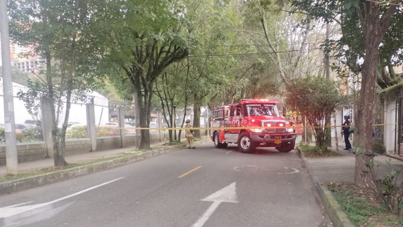 Se reportó una fuga de gas en el municipio de Sabaneta