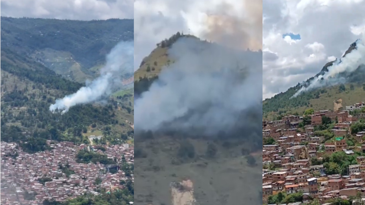 [VIDEO] Alerta incendio en el cerro Pan de Azúcar, centro oriente de