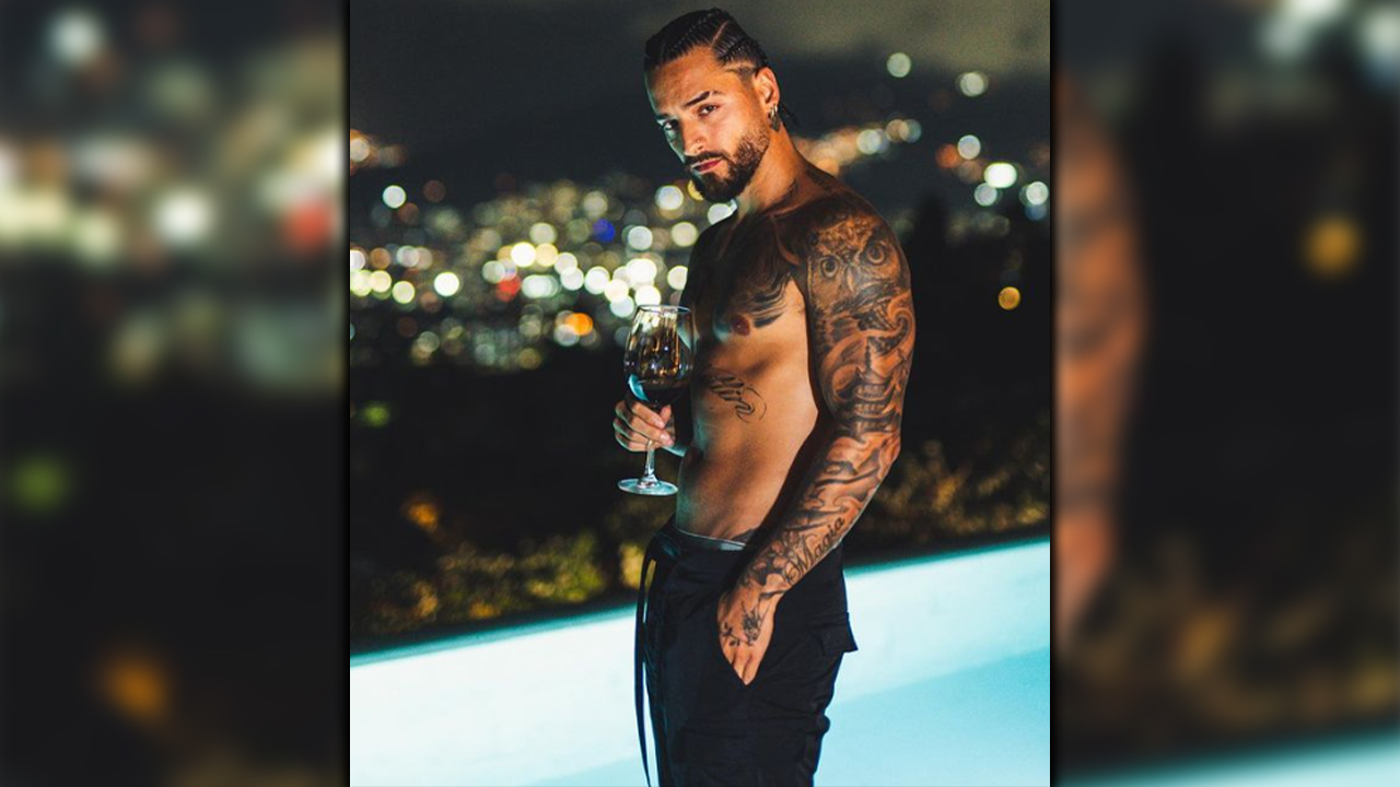 Maluma en sensual foto en sus redes