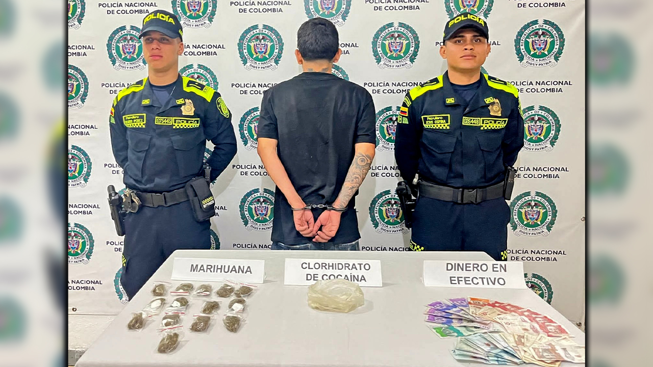 FOTOS: Agarraron a tres personas con droga en Antioquia 3 1 Agarraron a tres personas con alucinogenos en Antioquia