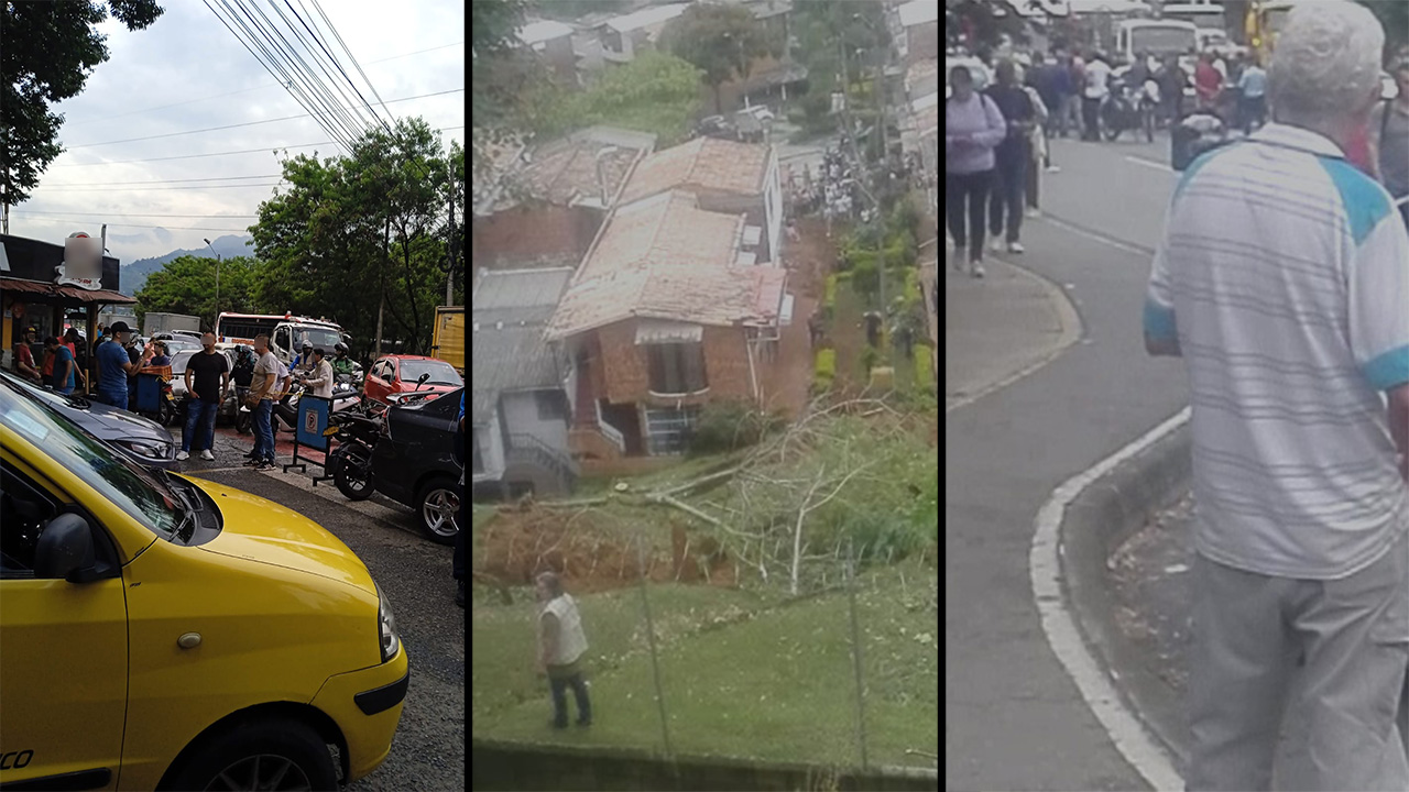 VIDEO. Cierran entrada del barrio Navarra, comunidad pide acciones tras 12 viviendas afectas por derrumbe