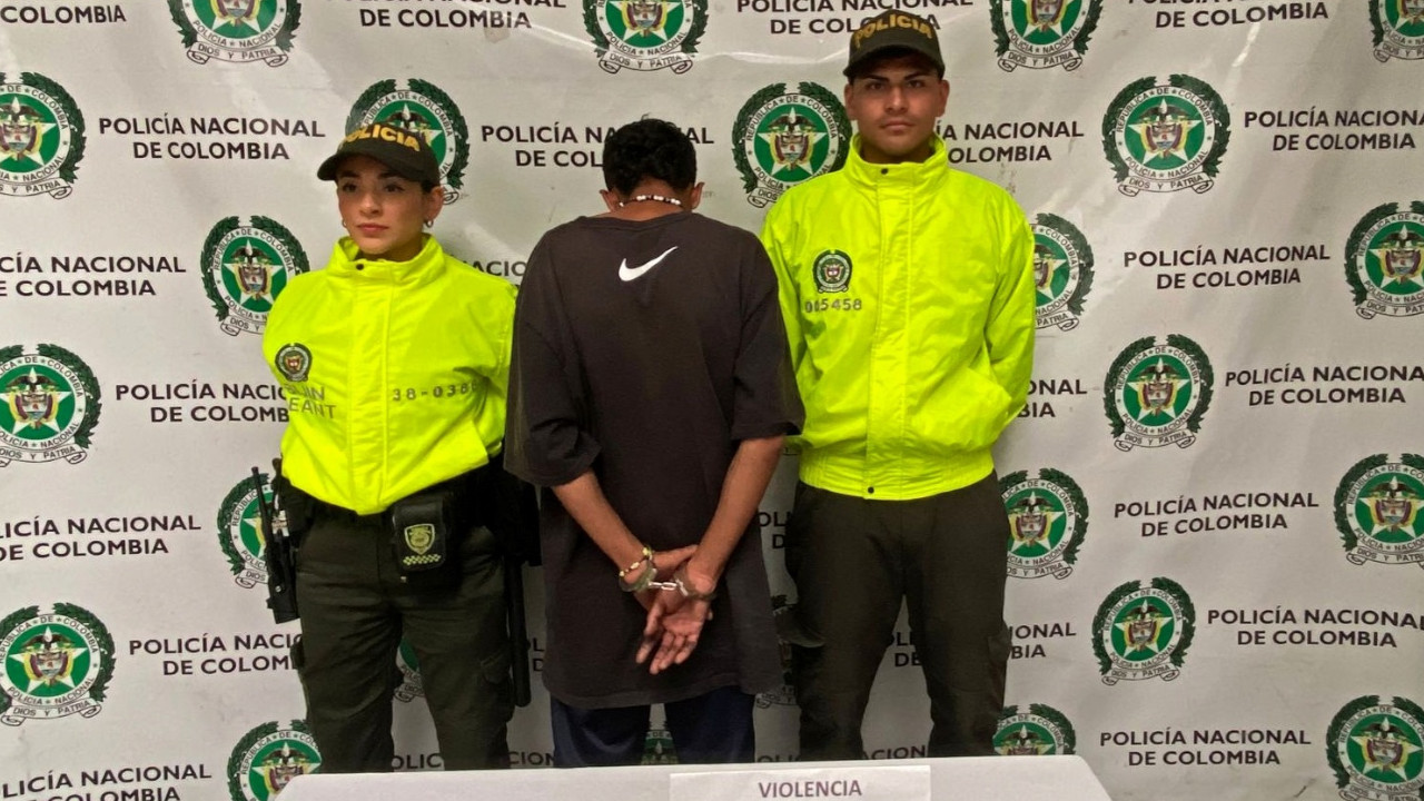 En la Ceja, capturaron a este hombre porque le habría pegado a la mamá