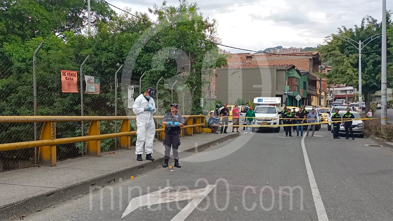 [FOTOS Y VIDEO] Identifican la señora asesinada en Bello por un ladrón que la tomó como rehén