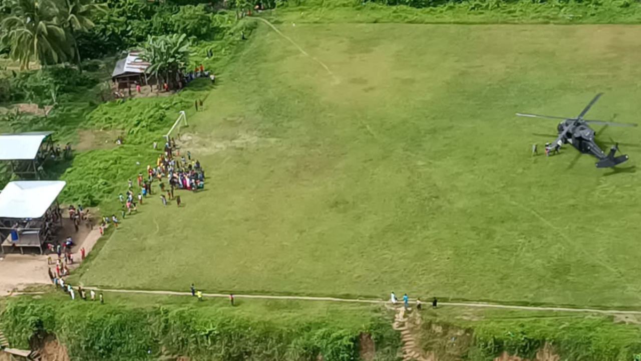 [VIDEO] 12 Bebés indígenas en delicado estado de salud fueron trasladados en una 'Ángel' hasta Antioquia