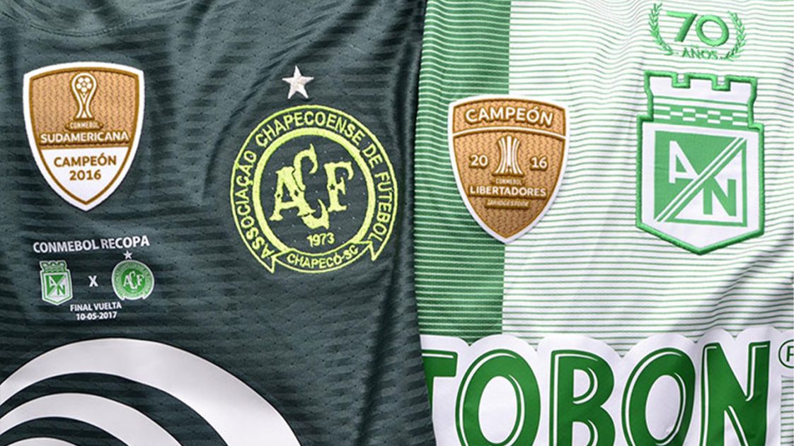 Atlético Nacional recordó a Chapecoense: celebró sus 50 años