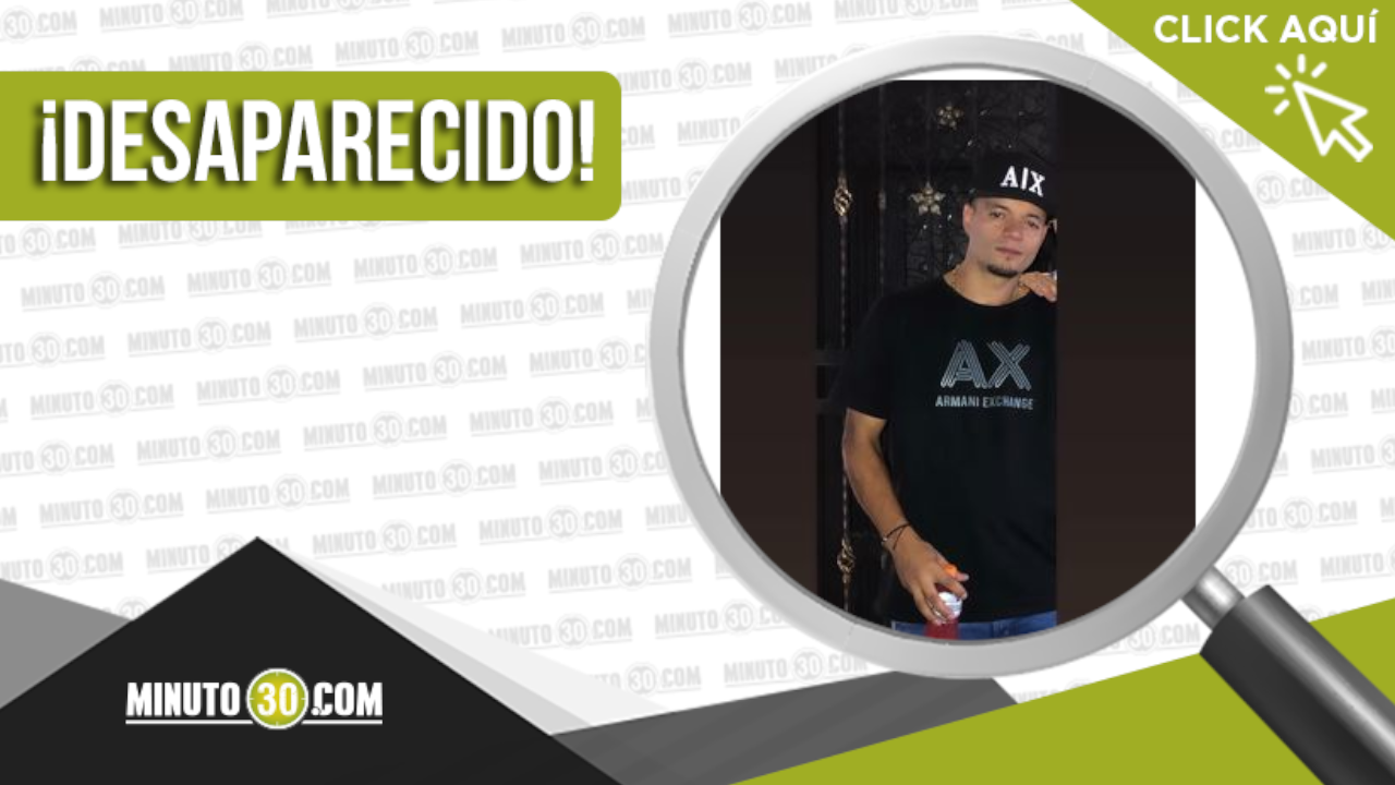 Carlos Andrés Castrillon está desaparecido