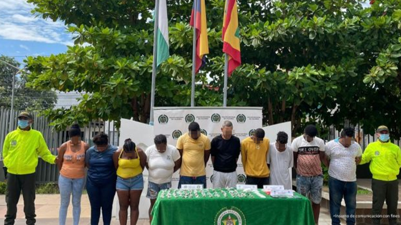 En Cartagena, la Fiscalía impactó a dos grupos delincuenciales dedicados a la venta de alucinógenos