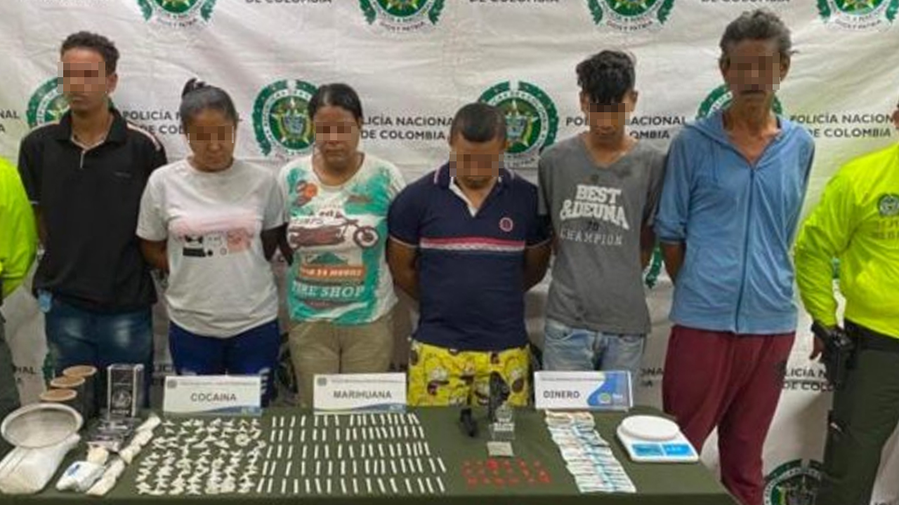 Judicializados seis presuntos integrantes de banda 'Los Arlequines', señalada de tráfico de estupefacientes en Barranquilla