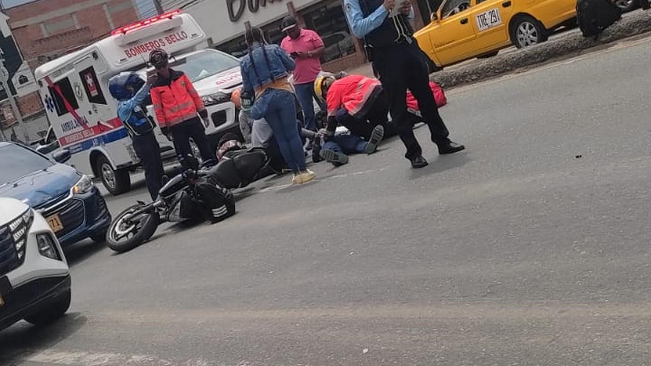 Reportan incidente de tránsito en el norte del Valle de Aburrá