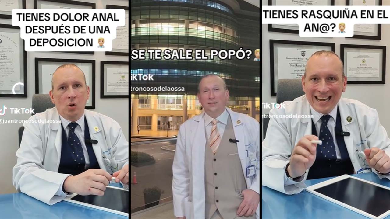VIDEOS. ¿Te pica el ‘jopo’?: Coloproctólogo es viral en redes por dar tips para mejorar ‘la ida al baño por el 2’