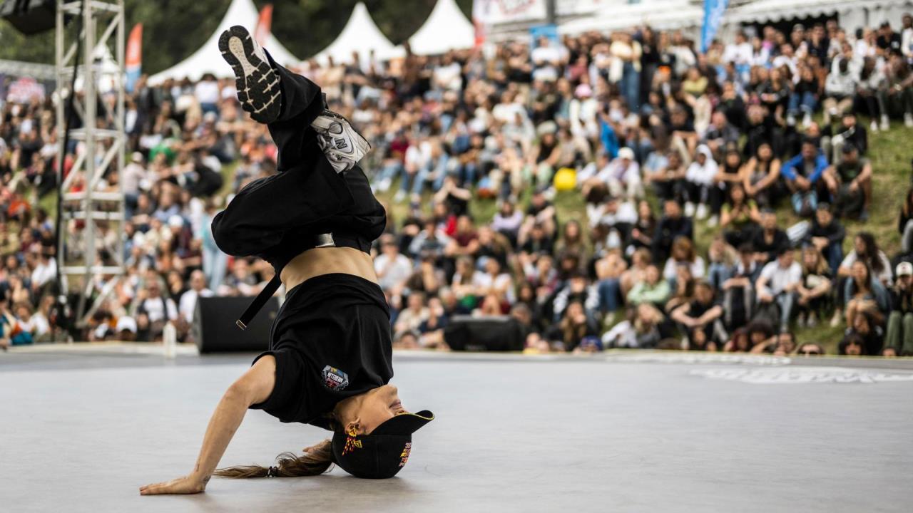Luma, la bailarina de 'break dance' colombiana que se mueve hacia París 2024