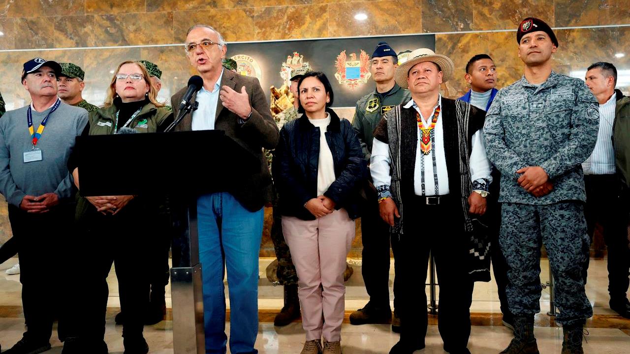 Los niños colombianos rescatados en la selva están en "condiciones clínicas aceptables"