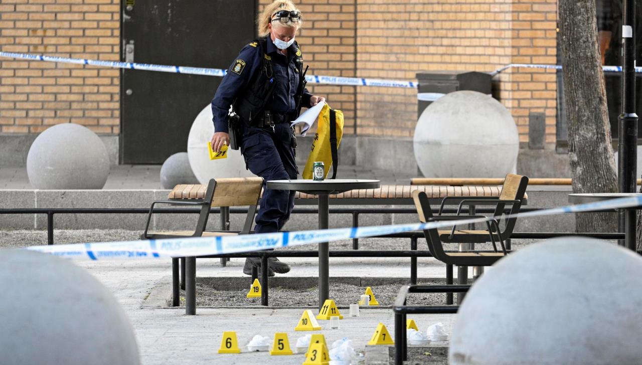 tiroteo en estocolmo