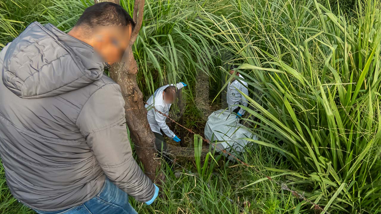 FOTO. El embolsado encontrado en Bello, fue identificado: ‘Era un muchacho que llevaban días buscando’