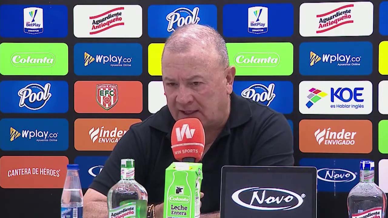 VIDEO. Alberto Suárez explicó lo que pasó con Envigado que inició la liga con derrota 3-1