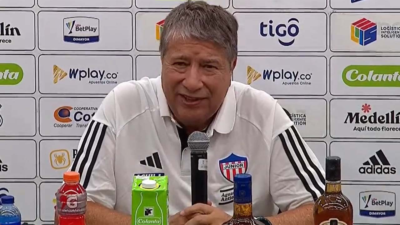 VIDEO. Al ‘Bolillo’ no le preocupa que los hinchas del Junior estén presionando su salida