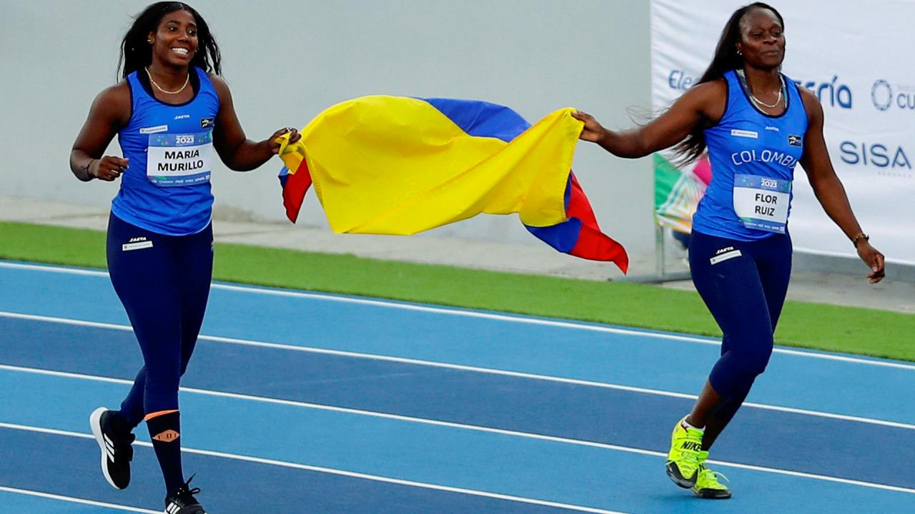 Colombia gana oro y plata en el lanzamiento de jabalina femenino en Juegos de San Salvador