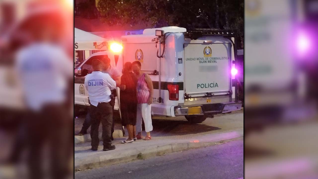 FOTOS: ¡Qué peligro! En Itagüí, mataron a un hombre a disparos mientras iba caminando por la calle