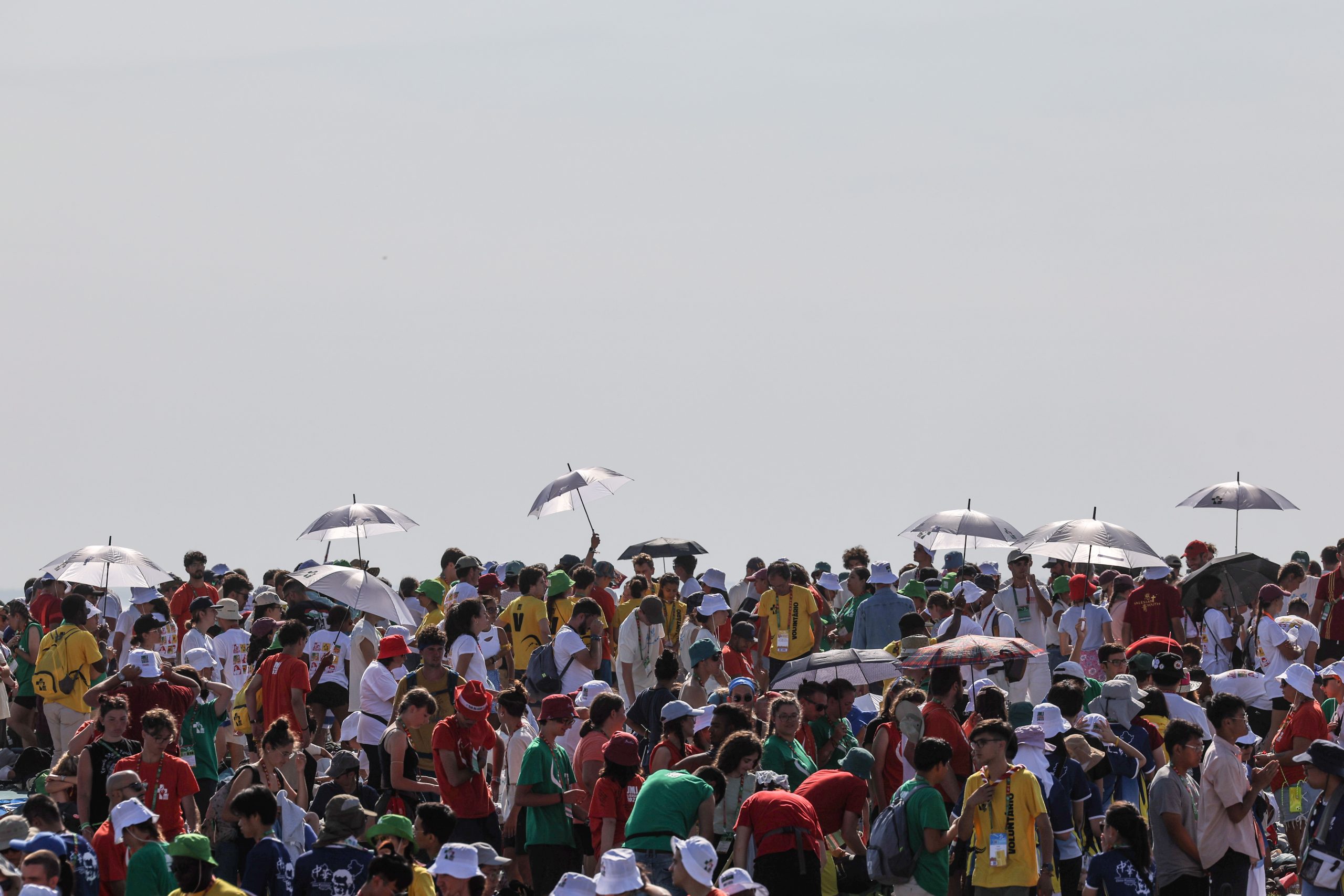 Una acampada de un millón y medio de jóvenes para el papa Francisco en Lisboa