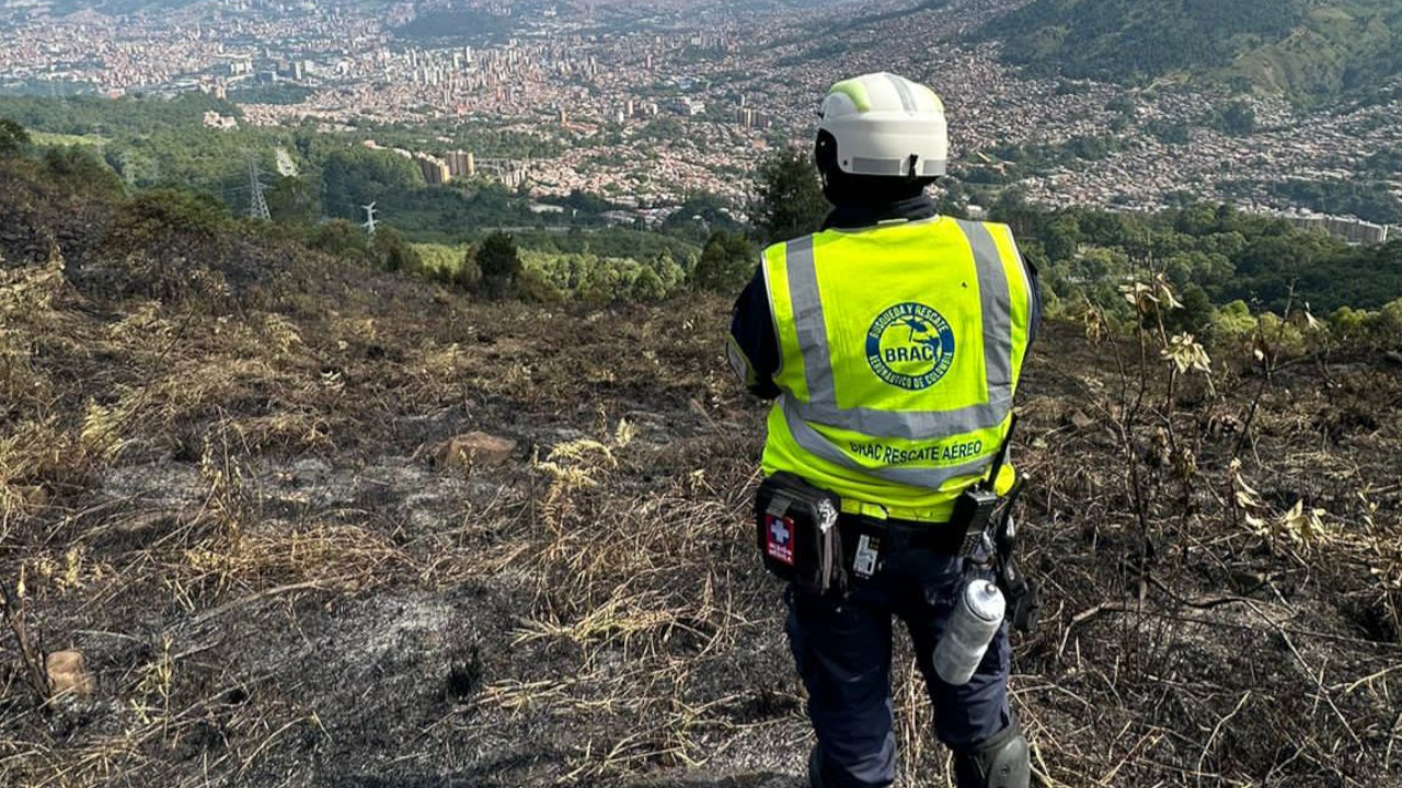 Bomberos Medellín atendió 154 emergencias en la ciudad en la última semana