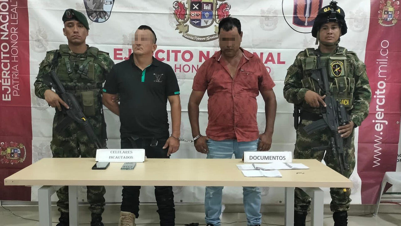 captura de tres cabecillas