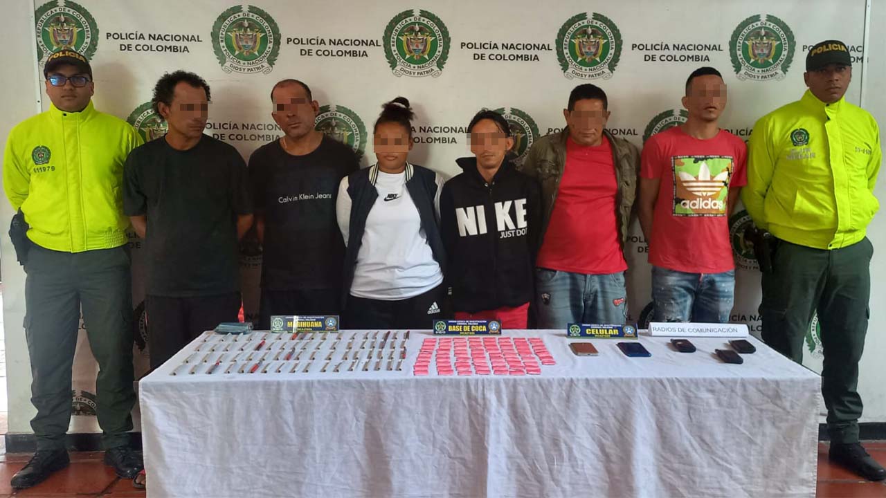 Capturaron a seis de ‘Los Horus’