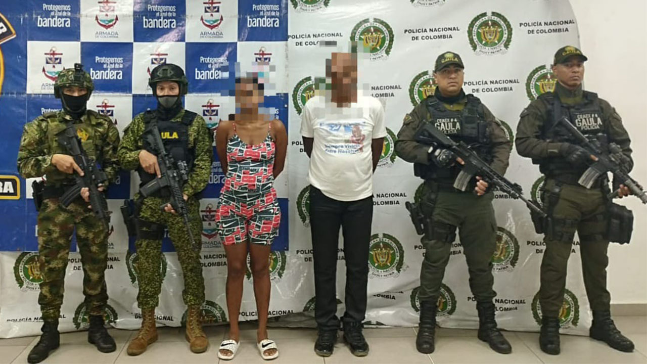 En buenaventura fueron capturados dos del cártel ‘los más buscados’ por la Policía