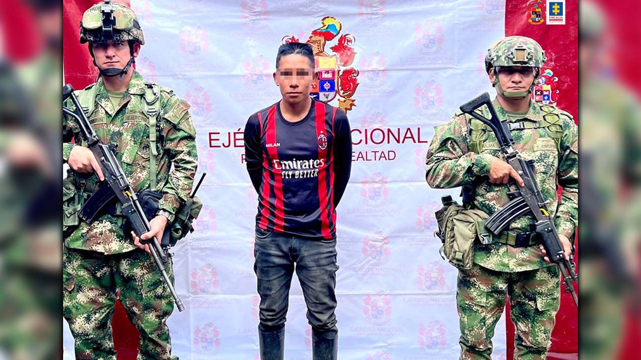 Alias ‘Yumbo’, fue capturado como presunto responsable de atentado contra el oleoducto de Caño Limón - Coveñas