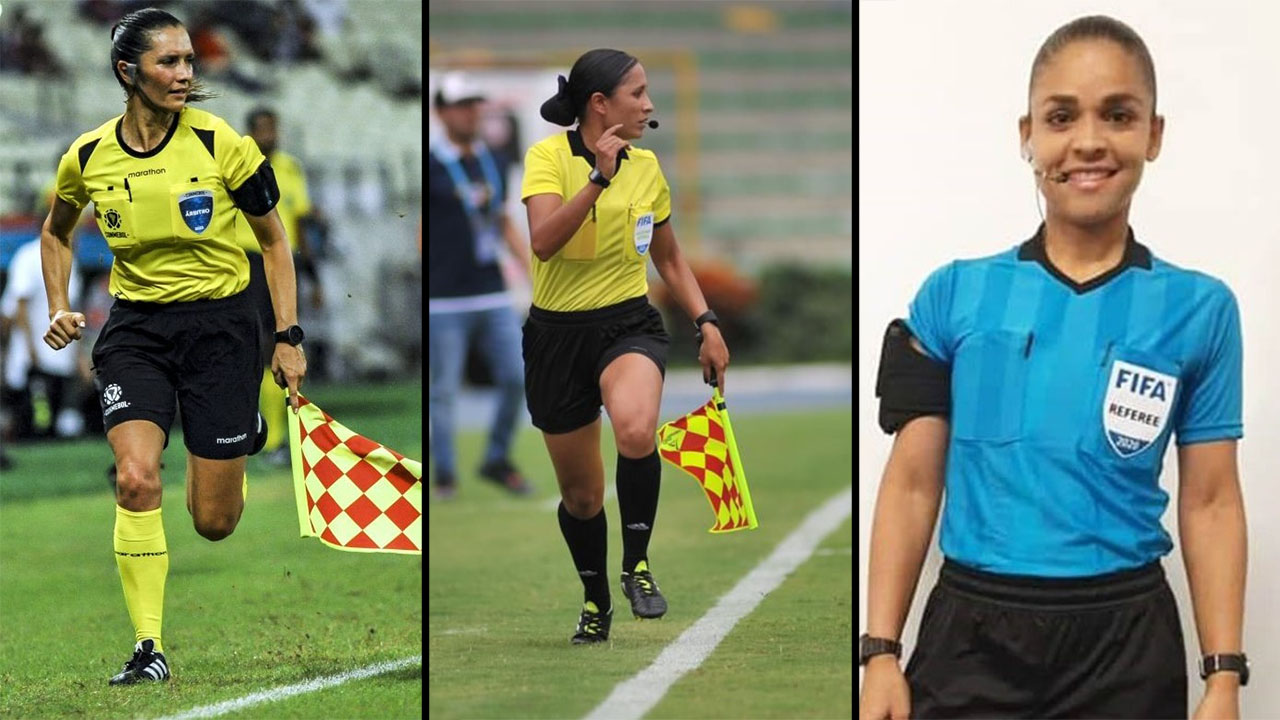 Es la primera vez que tres mujeres hacen parte del equipo arbitral de la Liga Masculina