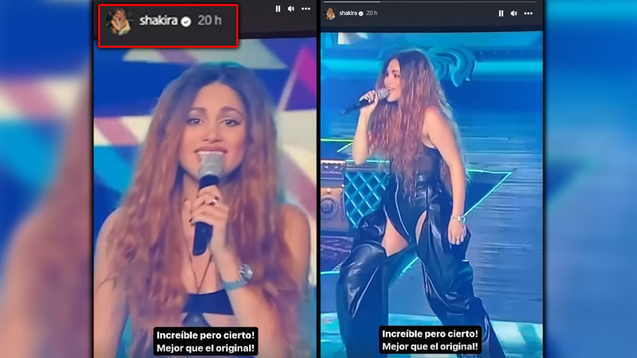 Shakira aprueba a doble de Yo Me Llamo Colombia