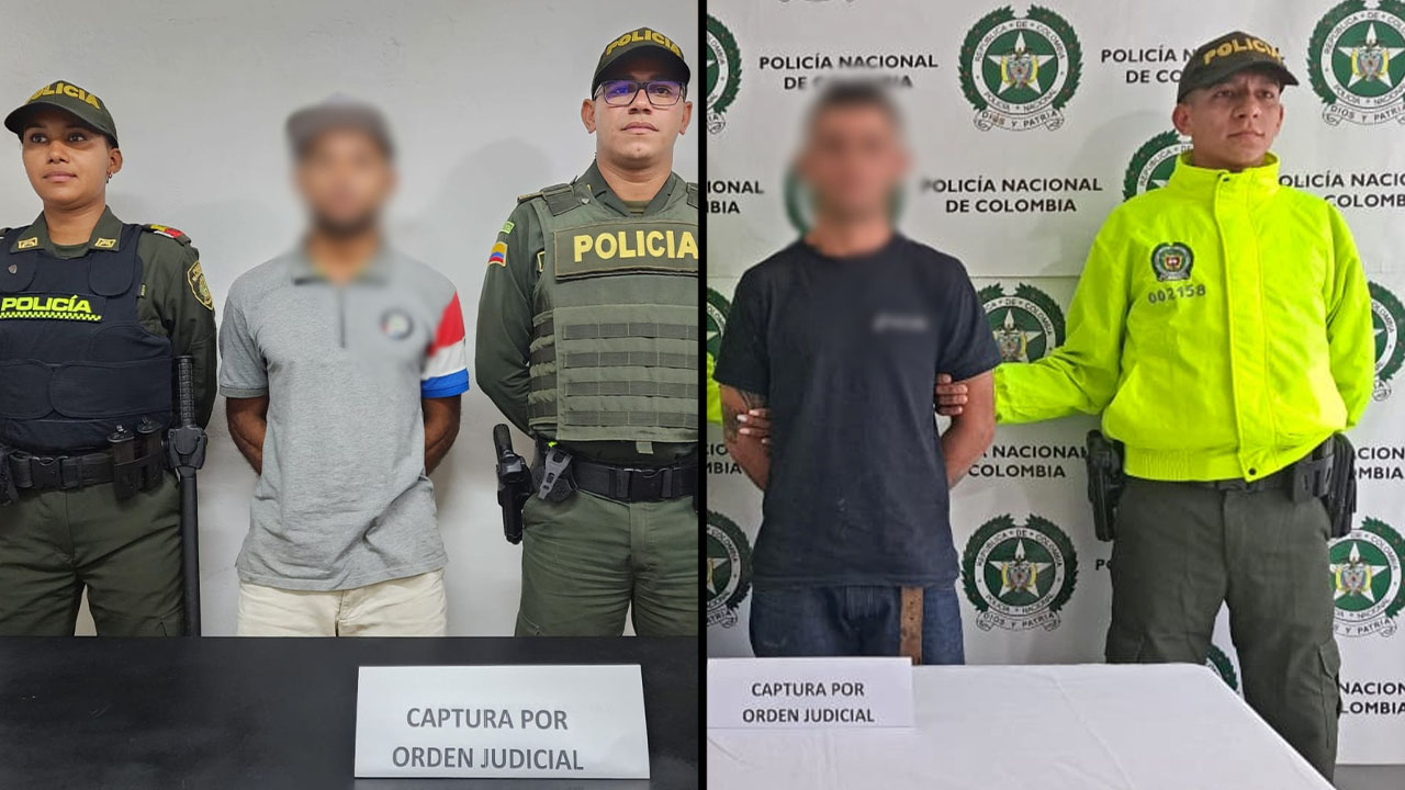 Por maltratadores, agarraron a dos hombres en Concordia y Tarso