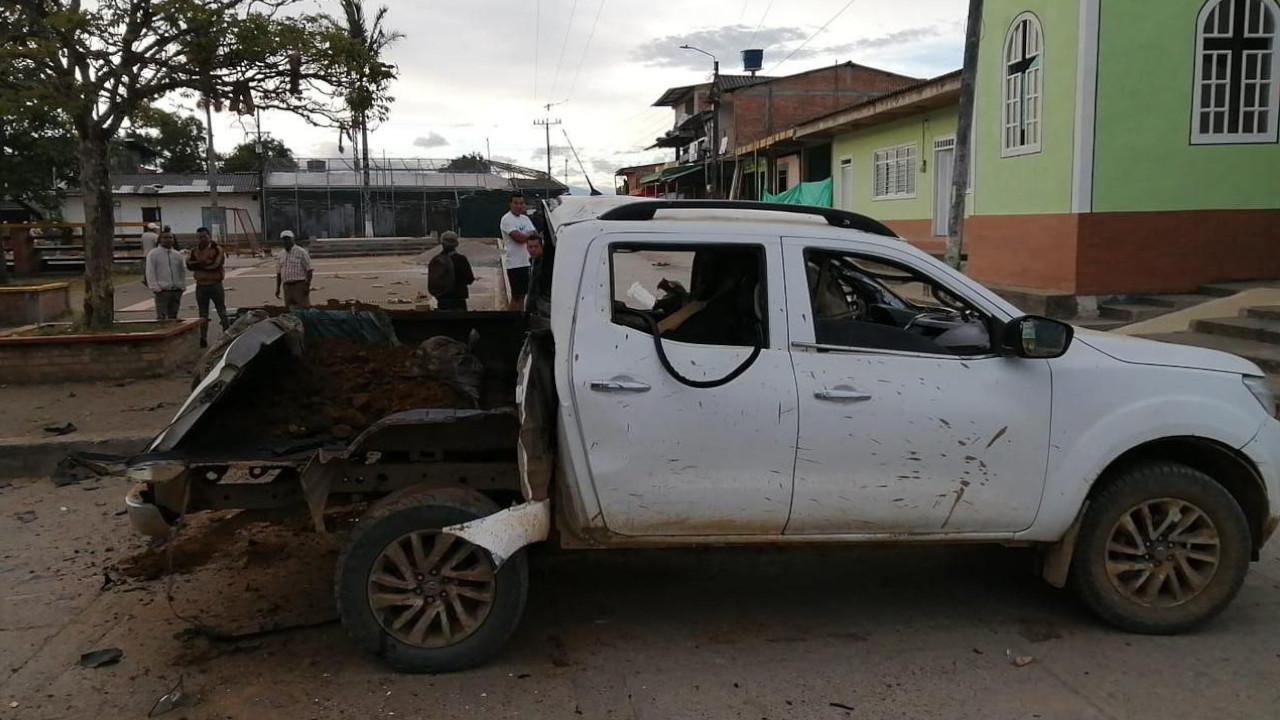 FOTOS: ‘Zozobra en el Cauca’: Dos ataques con cilindros bombas dejan un ...