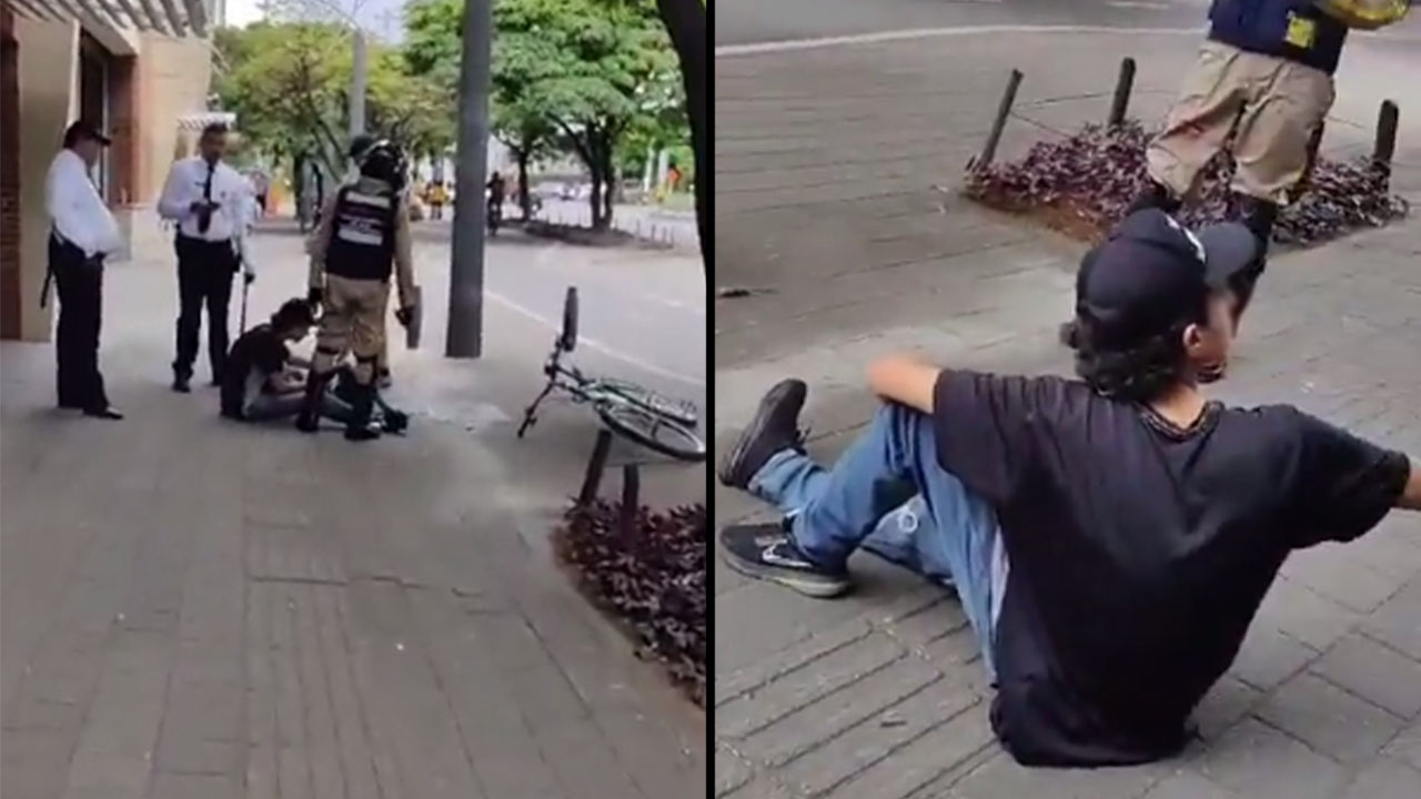 Le ofreció dinero a la Policía, joven fue atrapado robando bicicleta
