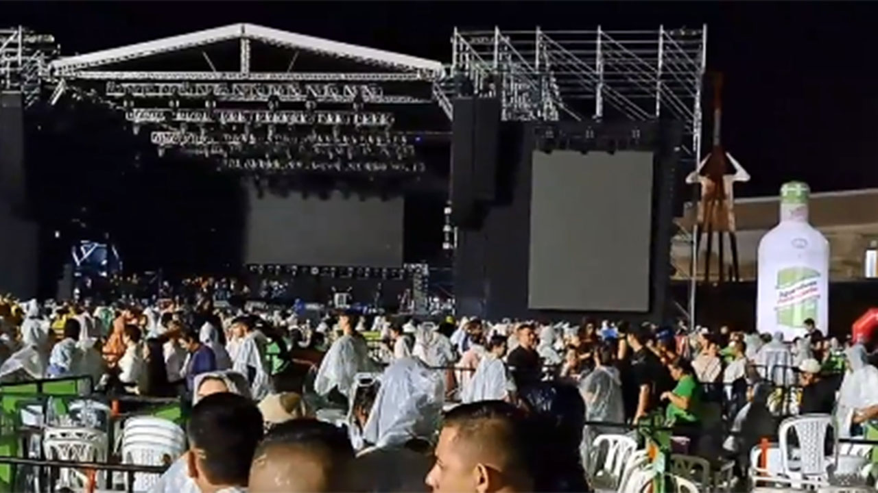 La productora se pronunció ante la cancelación del Megaconcierto